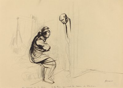 Op het vredescongres door Jean Louis Forain