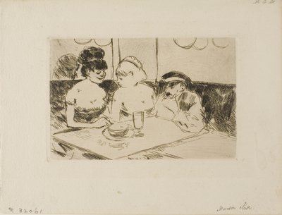 Bordeel door Jean Louis Forain