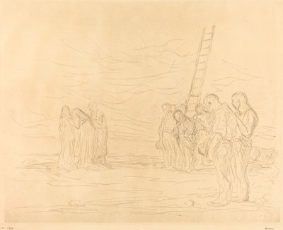Calvarie (eerste plaat) door Jean Louis Forain