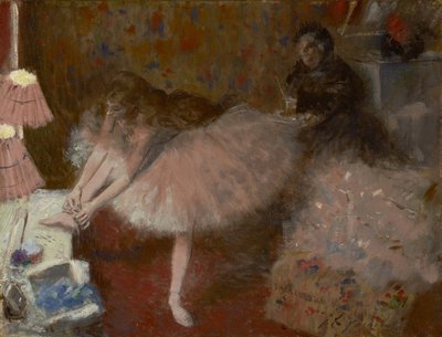 Danseres in haar Kleedkamer, c.1890 door Jean Louis Forain