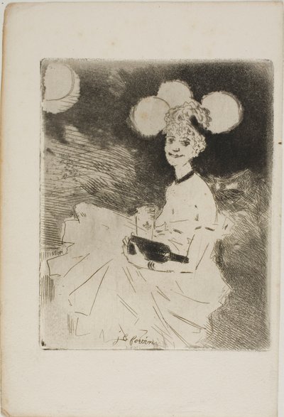 Frontispice voor Marthe door Jean Louis Forain