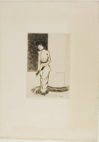 Frontispice van Croquis Parisiens door Jean Louis Forain