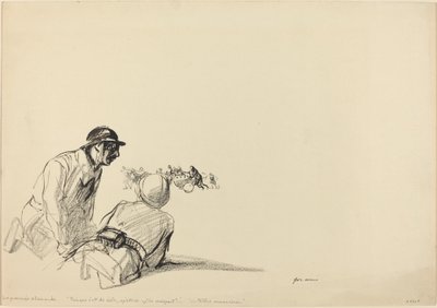 Duitse Vooruitgang, c. 1914-1919 door Jean Louis Forain