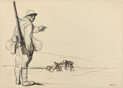 Duitse Vooruitgang, c. 1914-1919 door Jean Louis Forain