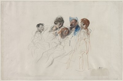 Thuis met Verlof door Jean Louis Forain