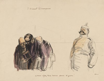 Als ze hadden gewonnen - Je hebt twee uur om te tekenen door Jean Louis Forain