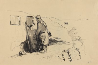 In de Loopgraven door Jean Louis Forain