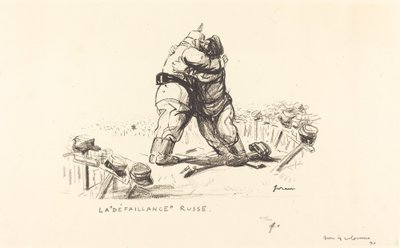 De Russische mislukking door Jean Louis Forain
