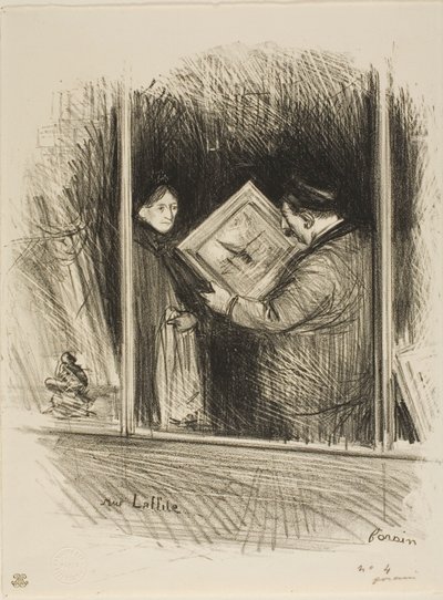 Laffitte Street door Jean Louis Forain