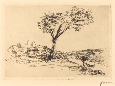 Landschap in de omgeving van Versailles door Jean Louis Forain