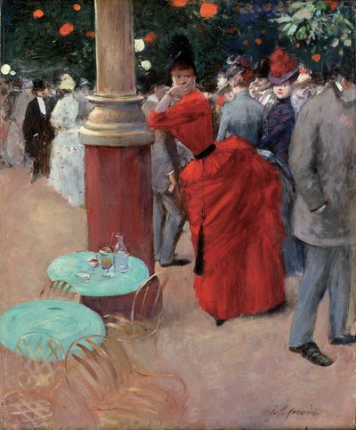 Le Jardin Public door Jean Louis Forain