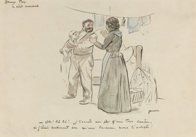 Le Peril Anarchiste, ca. 1897 door Jean Louis Forain