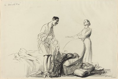 Le démobilisé, ca. 1914-1919 door Jean Louis Forain