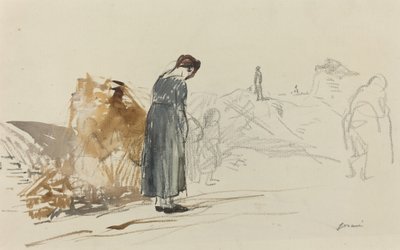 De Duitsers zijn vertrokken, ca. 1914-1919 door Jean Louis Forain