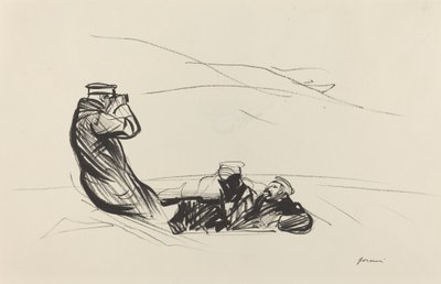 Op zoek naar de Vijand, c. 1914-1919 door Jean Louis Forain