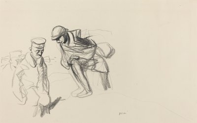 Verloren Illusies, waarschijnlijk 1918 door Jean Louis Forain