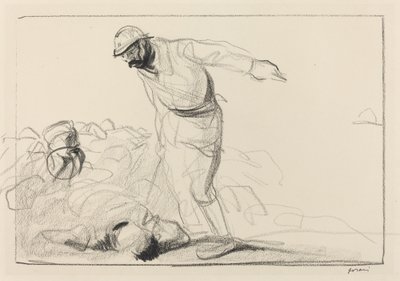 Verloren Illusies, waarschijnlijk 1918 door Jean Louis Forain