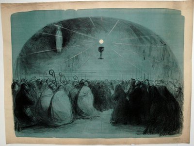 Lourdes, 1914, 25e Internationale Eucharistische Congres door Jean Louis Forain