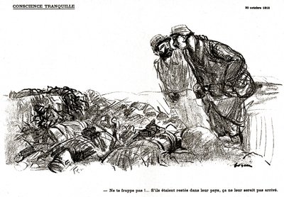 Rustig Geweten door Jean Louis Forain