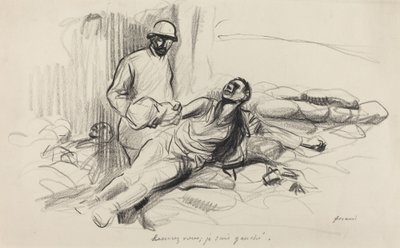 Rassurez vous, je suis gauche, ca. 1914-1919 door Jean Louis Forain