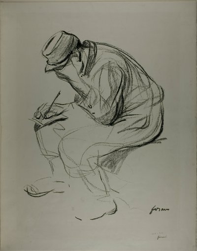 De kleding van de krijgsgevangene door Jean Louis Forain