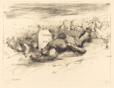Het Einde - Verdun door Jean Louis Forain