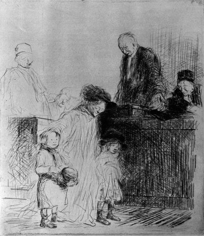 Het vertrek van het publiek, 1925 door Jean Louis Forain