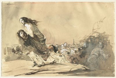 De Duitse troepen kregen het formele bevel om privébezit te sparen door Jean Louis Forain