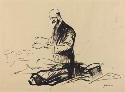 De Hoed van Maarschalk Foch door Jean Louis Forain