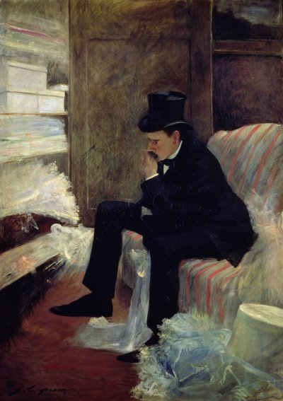 De Weduwnaar door Jean Louis Forain