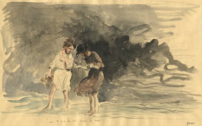 Er is graan in de zee! door Jean Louis Forain