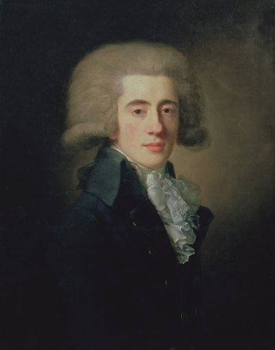 Portret van de Vice-Kanselier Nikita Panin, 1792 door Jean Louis Voille