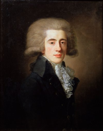 Portret van vicekanselier Nikita Panin, 1770-1837, 1792 door Jean Louis Voille