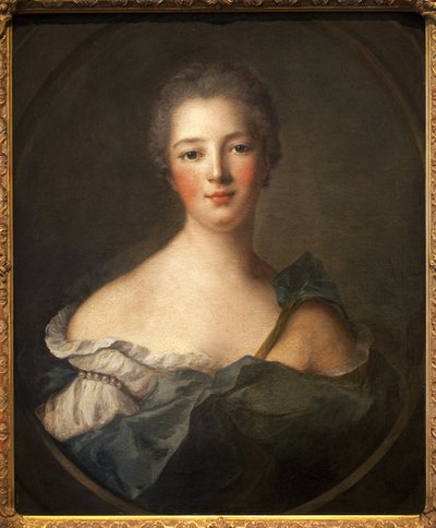 Jeanne Antoinette Poisson, Markiezin van Pompadour (1721-1764) door Jean Marc Nattier