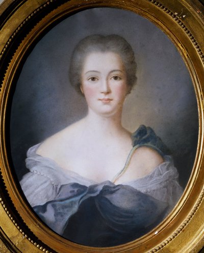 Portret van Henrietta Maria van Frankrijk (Parijs) door Jean Marc Nattier