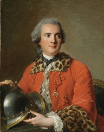 Portret van Jean-Victor de Rochechouart de Mortemart 1712-1771, 1756 door Jean Marc Nattier