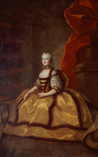 Portret van Madame Louise van Frankrijk door Jean Marc Nattier