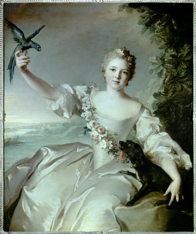 Portret van Mathilde de Canisy, Markiezin d
