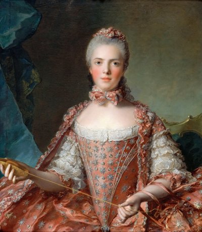 Prinses Marie Adélaïde van Frankrijk door Jean Marc Nattier