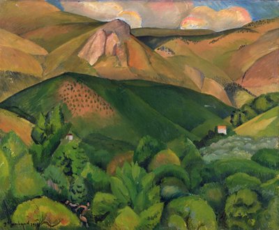 Landschap, 1916 door Jean Marchand