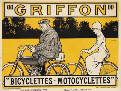 Griffon Bicyclettes Motocyclettes door Jean Matet