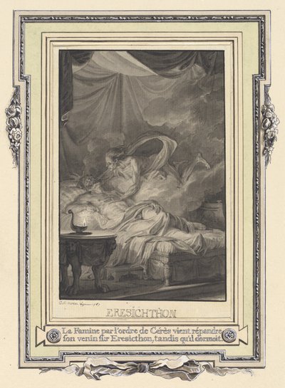 De Hongersnood door het Bevel van Ceres ... door Jean Michel Moreau