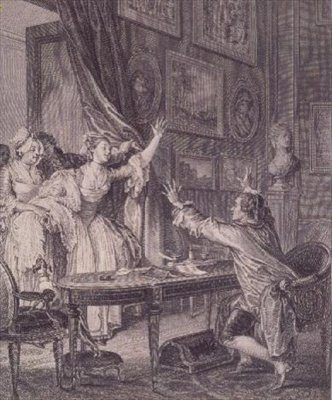 Het is een jongen, gegraveerd door P.C. Baquoy (1759-1829) door Jean Michel the Younger (after) Moreau