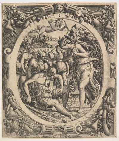 De Dood van Adonis door Jean Mignon