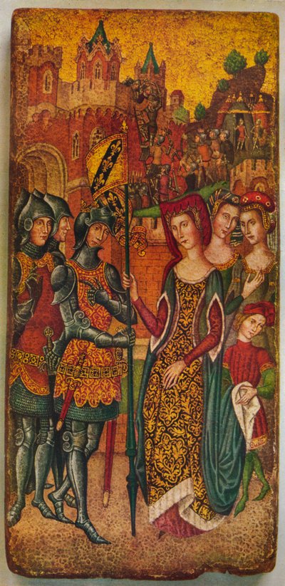 Een ongeregistreerde Franse primitief: Charles VII & Agnes Sorel: toegeschreven aan Jean Mirail door Jean Miraillet