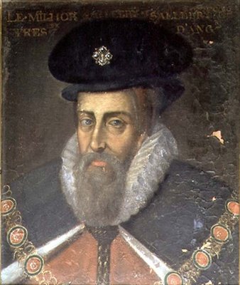 Portret van Robert Cecil (c.1563-1612) 1e graaf van Salisbury en 1e burggraaf Cranborne door Jean Monier or Mosnier