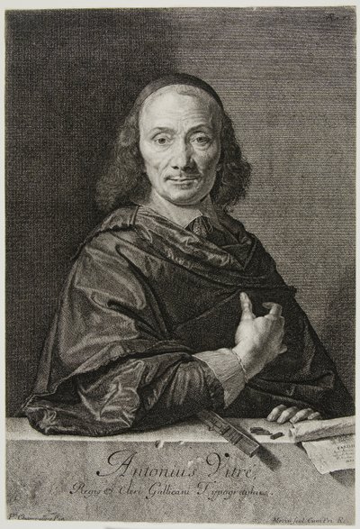 Antoine Vitré door Jean Morin