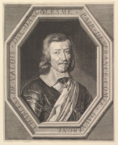 Charles de Valois, hertog van Angoulême door Jean Morin