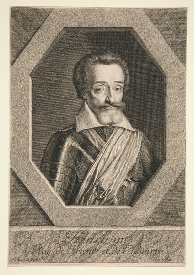 Hendrik IV, Koning van Frankrijk door Jean Morin