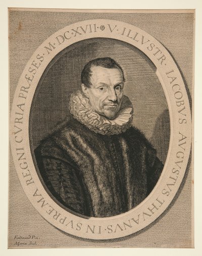 Jacques-Auguste Thou door Jean Morin